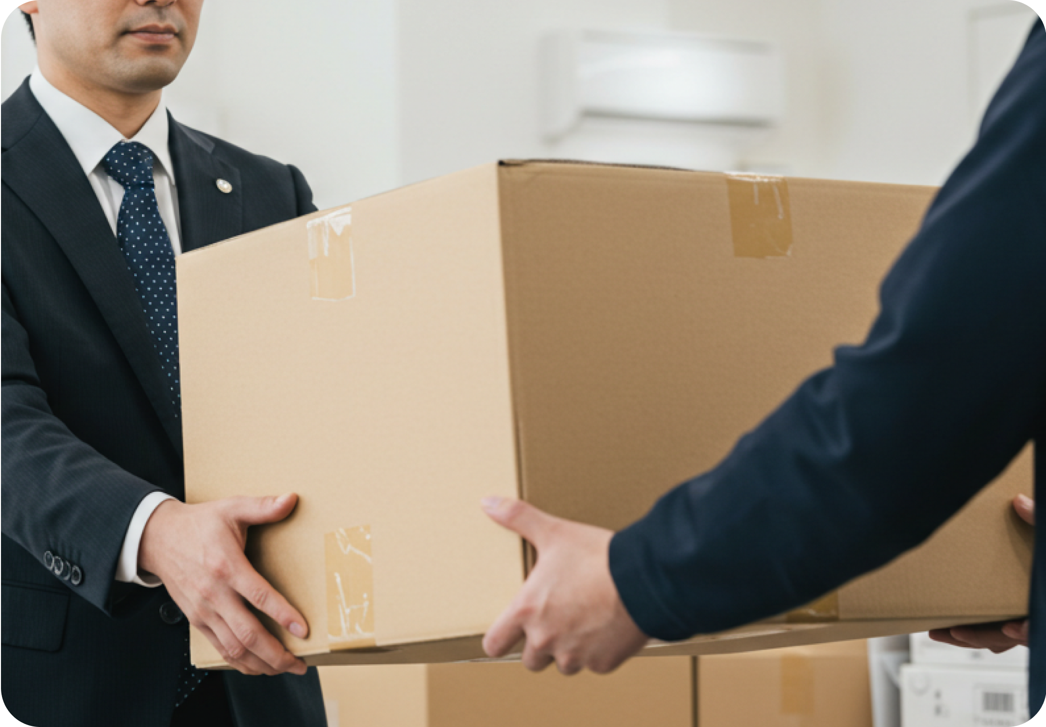 郵送パソコン処分サービスのイメージ